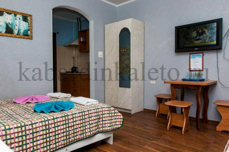 Трехместный номер с кухней