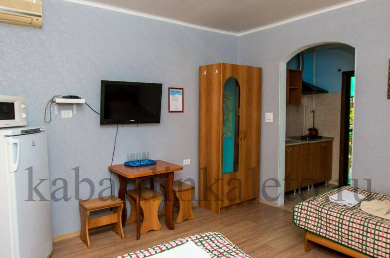 Трехместный номер с кухней