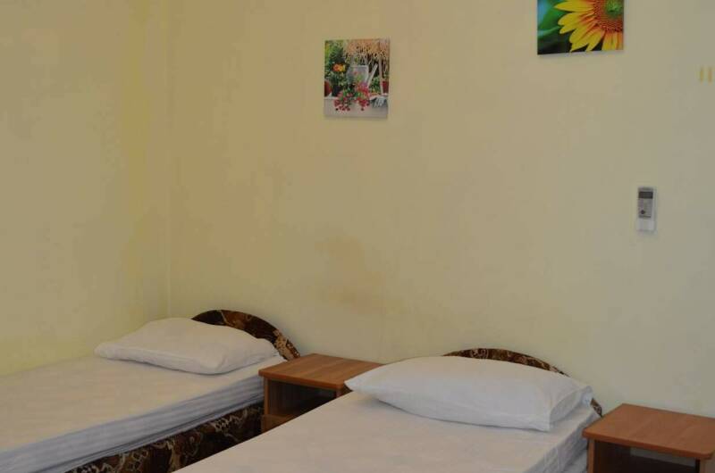 Двухместный номер с удобствами на первом этаже