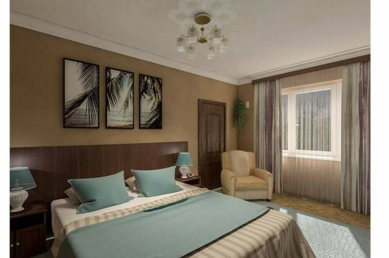 Двухместная комната «Люкс» с мини-кухней