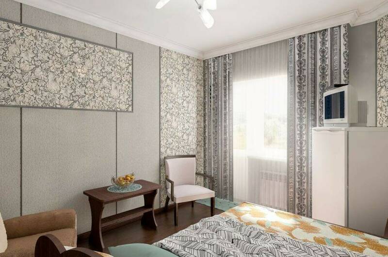 2-х местная комната с общим балконом