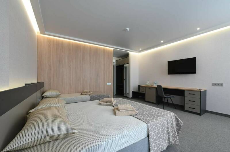 Четырёхместный (однокомнатный) номер