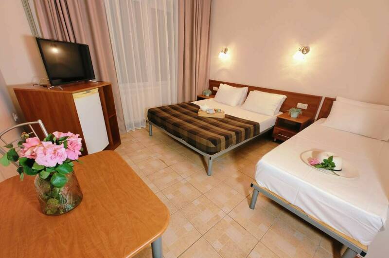 3х местный стандарт с французским балконом