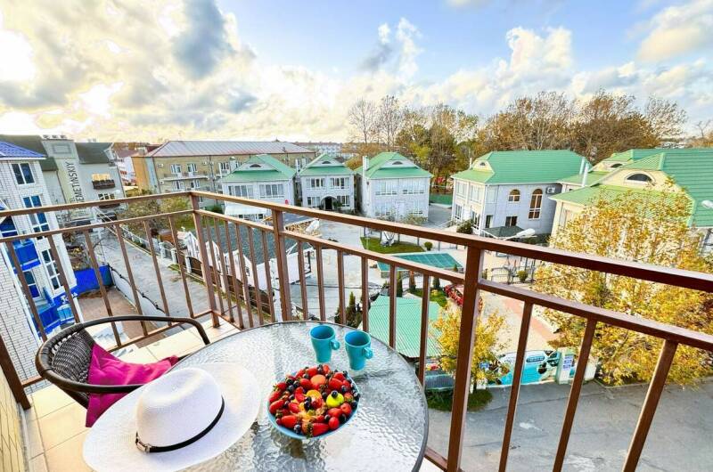 2х комн. 4х местн. сем. номер с кухней и балконом