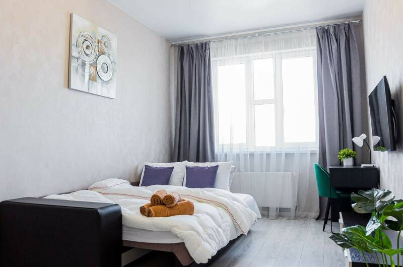 Апартаменты 252 с панорамными окнами от LetoAрart