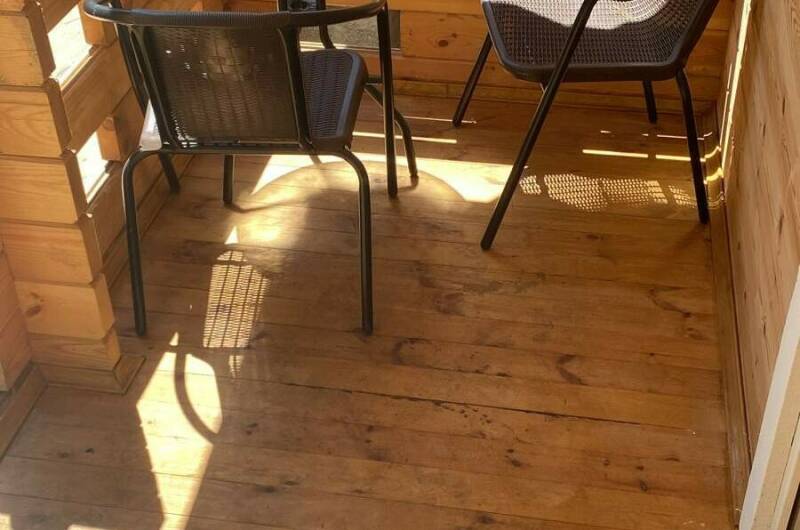 Домик на 3 человека с удобствами и верандой