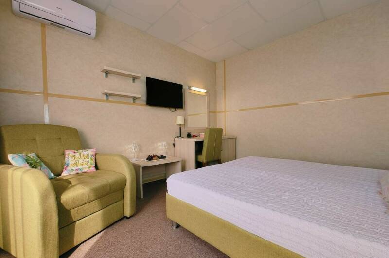 Двухкомнатные пятиместные «Апартаменты» с террасой