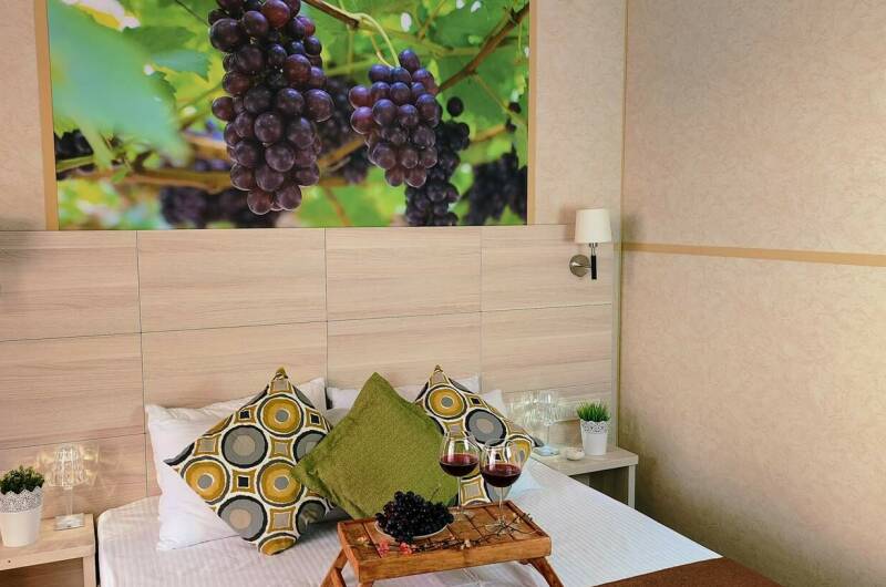 Двухкомнатные пятиместные «Апартаменты» с террасой