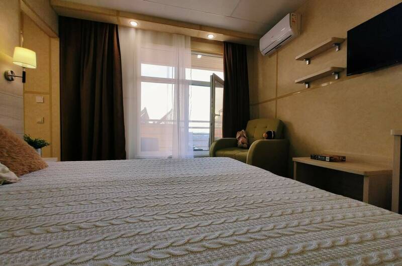 Двухкомнатные пятиместные «Апартаменты» с террасой