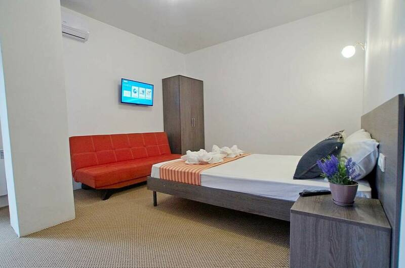 Трех местный номер с доп местом и балконом