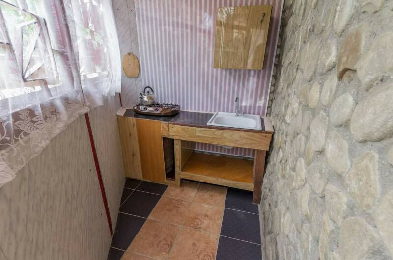 Трехместный номер с кондиционером и кухней