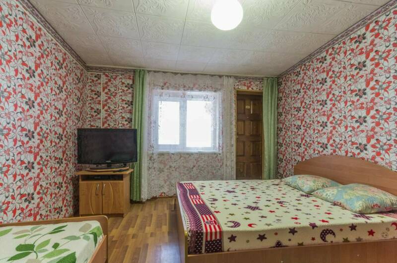 Двухкомнатный коттедж с лоджией