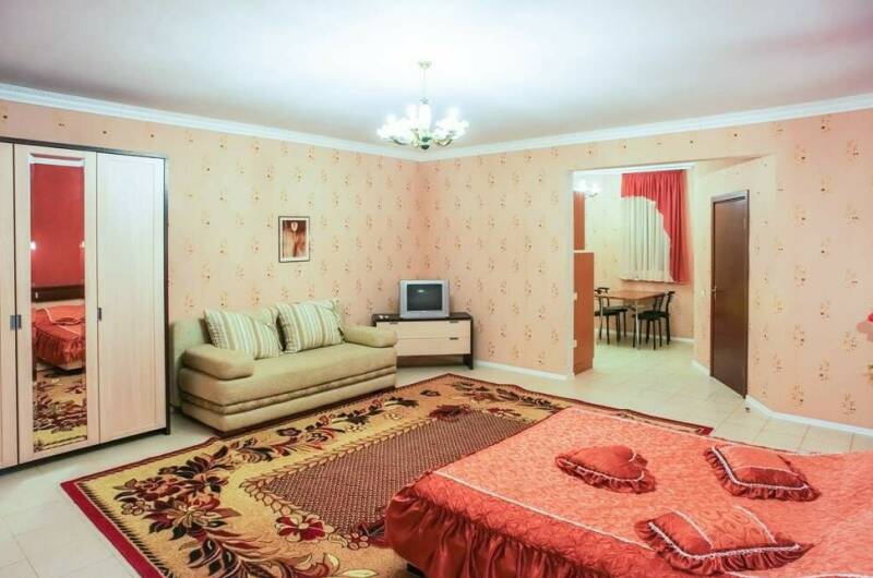 Апартаменты однокомнатные (вид на море)