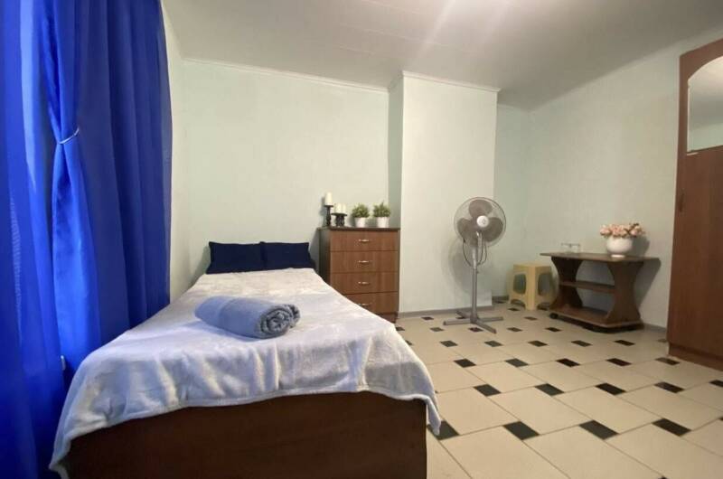 Двухместный Синий «Эконом» с доп. местом