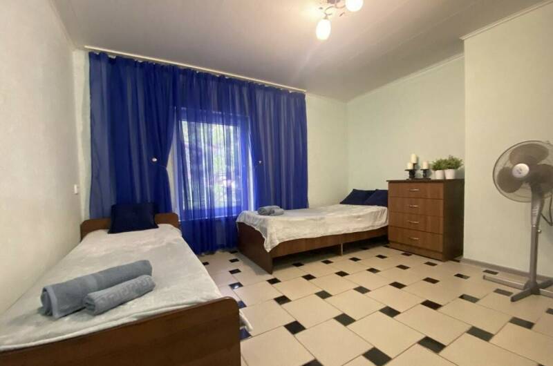 Двухместный Синий «Эконом» с доп. местом