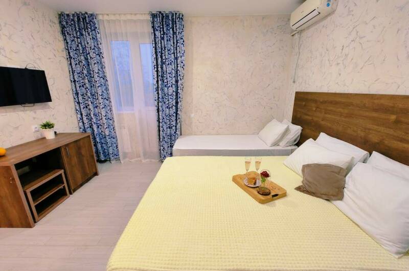 Номер «Конект» с панорамным видом на море