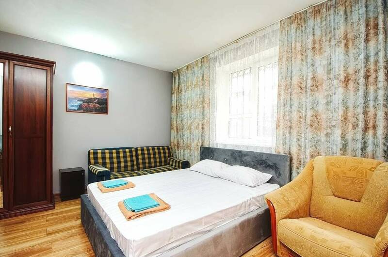 Апартаменты двухкомнатные с кухней