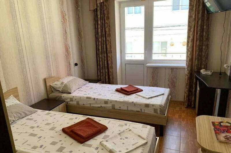 Двухместный с удобствами с балконом