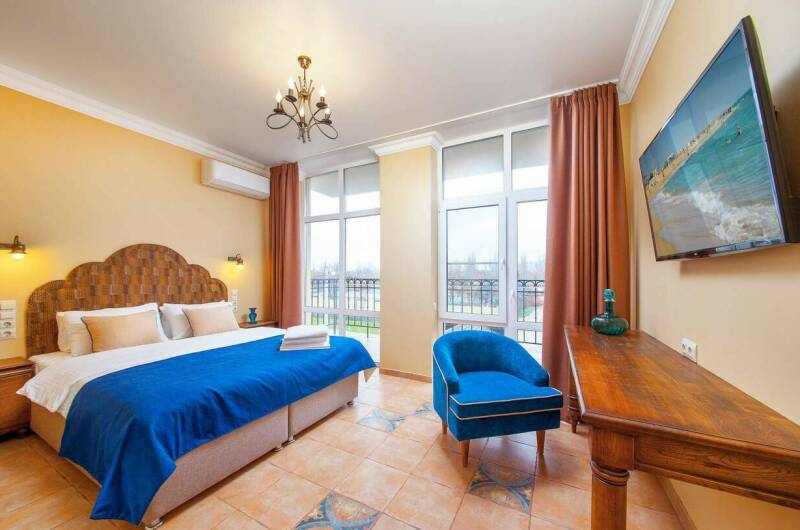 Двухместный «Комфорт» с террасой или балконом