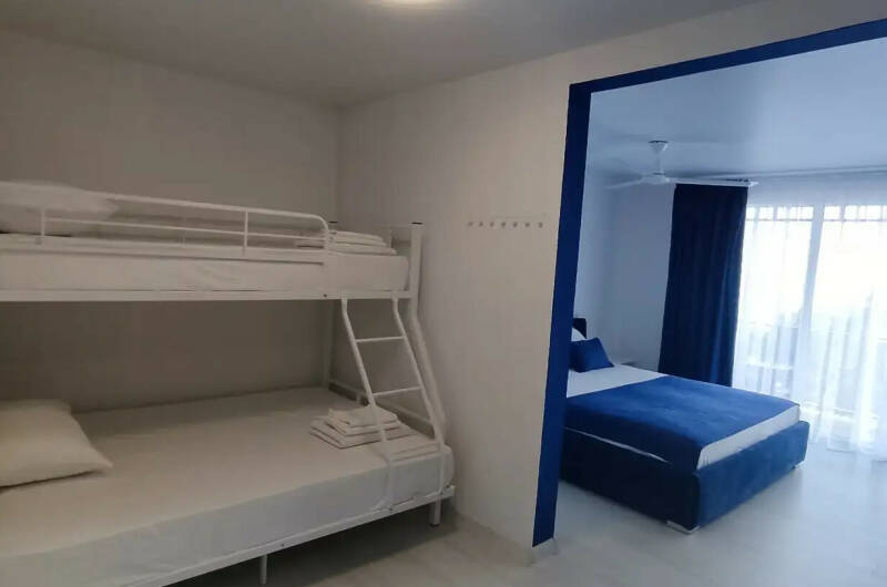 Студия с панорамным видом на море на 2 этаже