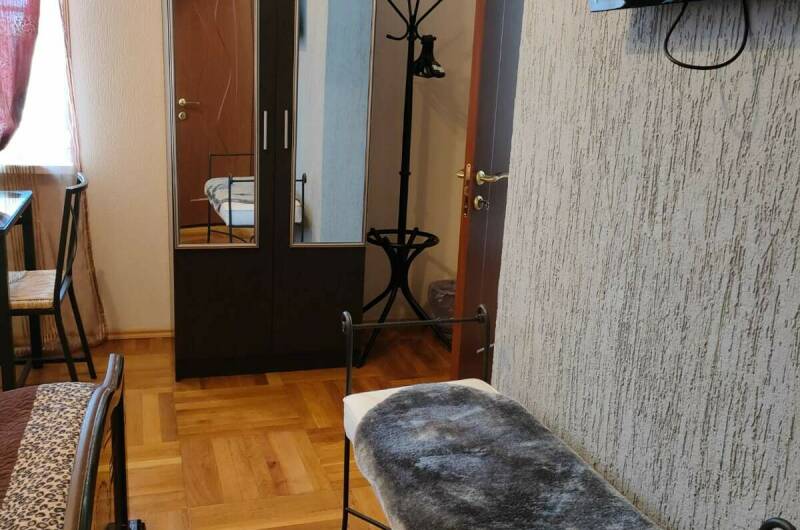 Номер с 1 большой кроватью (вид на море, 2 этаж)