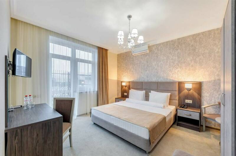 3х мест «Комфорт» с франц. балконом, вид на парк