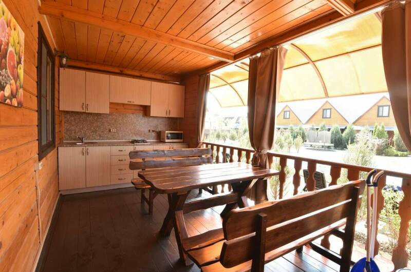 Дом с видом на бассейн и детскую площадку (3 спал)