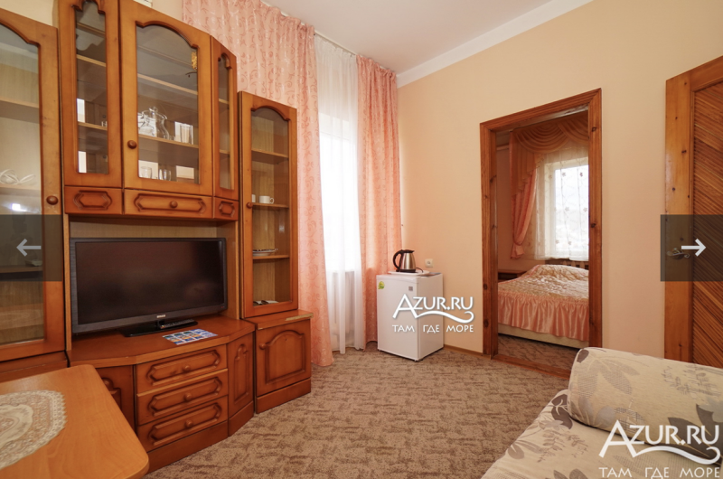 Двухкомнатный номер с балконом