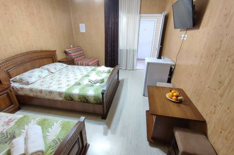 Семейный номер с ванной для 3−4 гостей