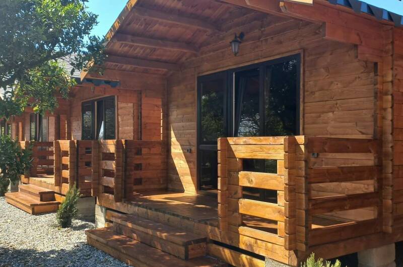 Деревянные домики