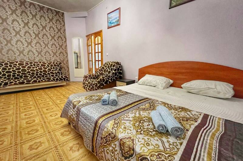 Двухкомнатная квартира студия с кухней