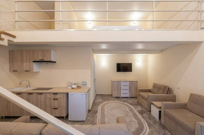 Двухуровневые апартаменты