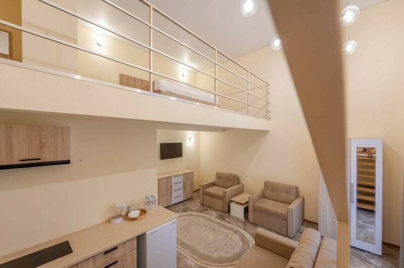 Двухуровневые апартаменты