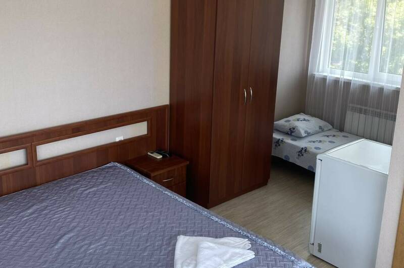 Трехместная комната с панорамным видом