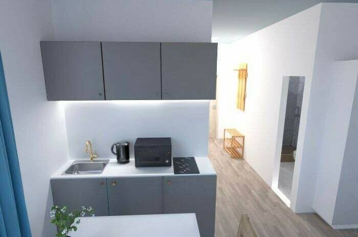 3х-местный «Апартаменты» с кухней, без балкона