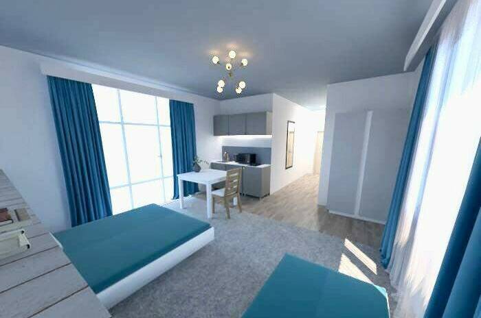 3х-местный «Апартаменты» с кухней, без балкона