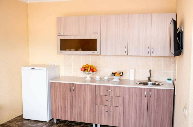 Двухместный номер Комфорт с кухней и балконом