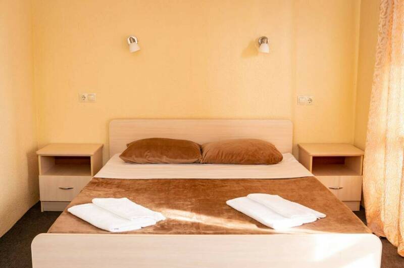 Двухкомнатный номер с кухней и балконом