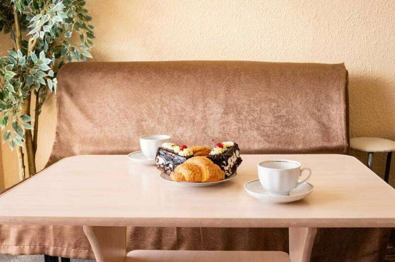 Двухкомнатный номер с кухней и балконом