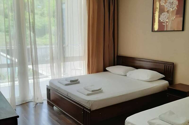 Двухкомнатный номер со спальней и гостиной