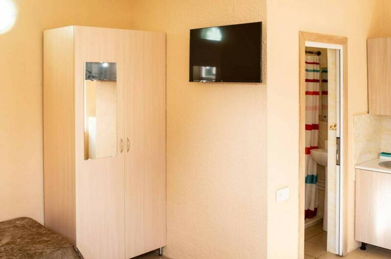 Двухместный номер Комфорт с кухней и балконом