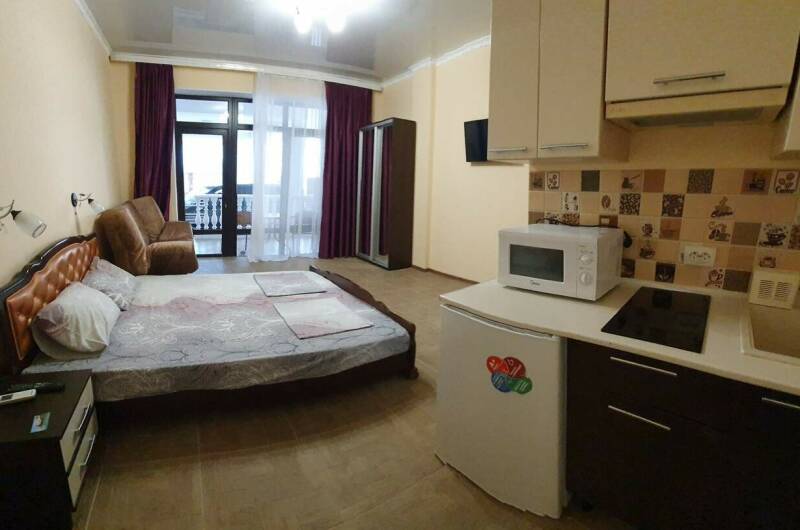 Однокомнатные 4-х местные номера с кухней