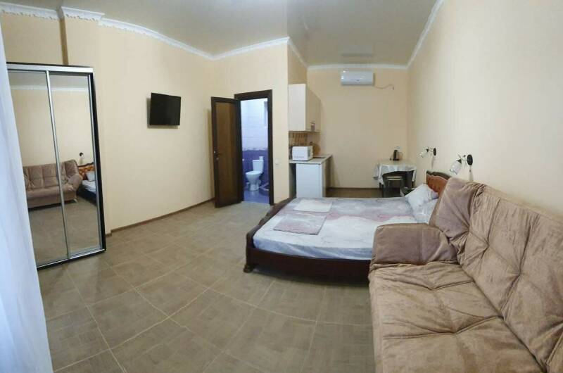 Однокомнатные 4-х местные номера с кухней