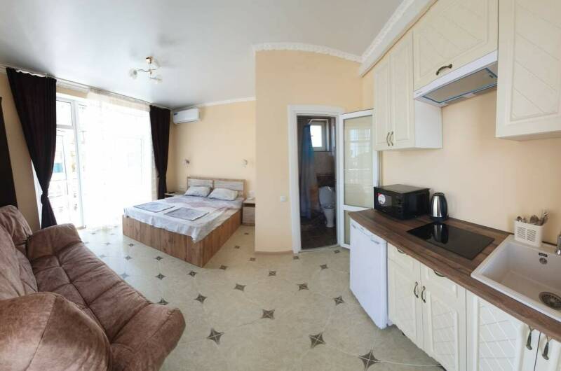 Однокомнатные 4-х местные номера с кухней