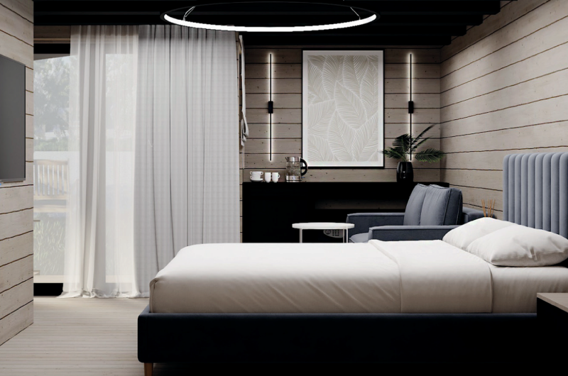 Мини-коттедж «Стандарт» 3-х местный