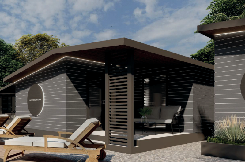 Мини-коттедж «Стандарт» 3-х местный