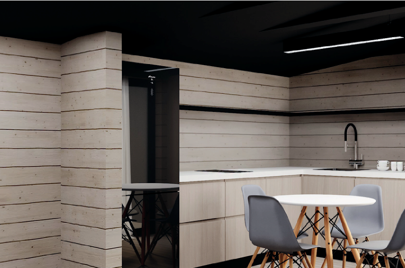 Мини-коттедж «Полулюкс» 3-х местный