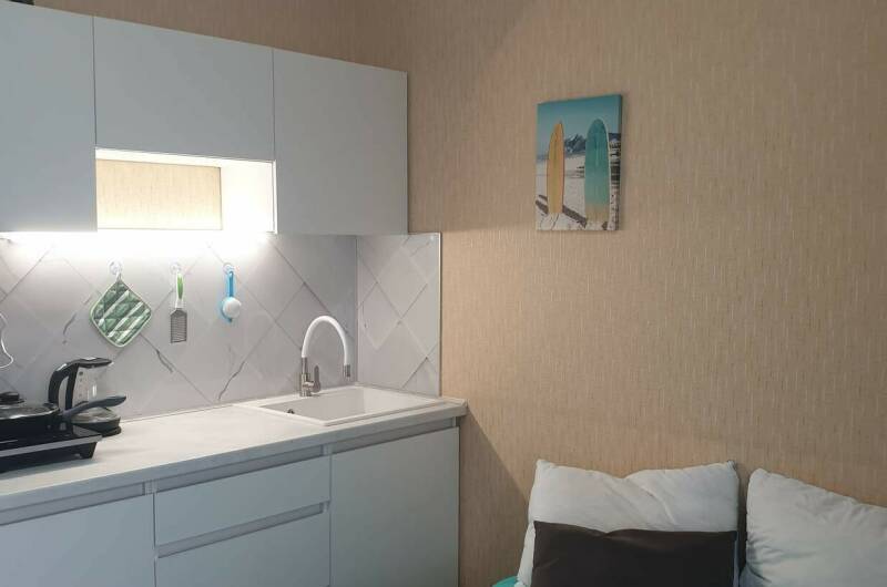 Трехместная студия с кухней 405