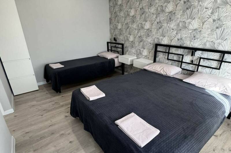 Семейный двухкомнатный номер с кухней