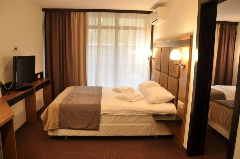 Двухкомнатный четырёхместный номер, корпус № 1